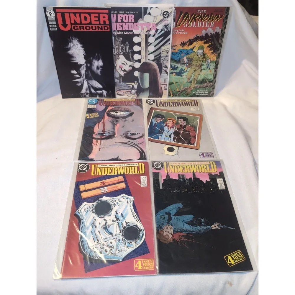 Underworld 4-Issue COMPLETE Mini Series 1-4 (1987) DC Comics + Others